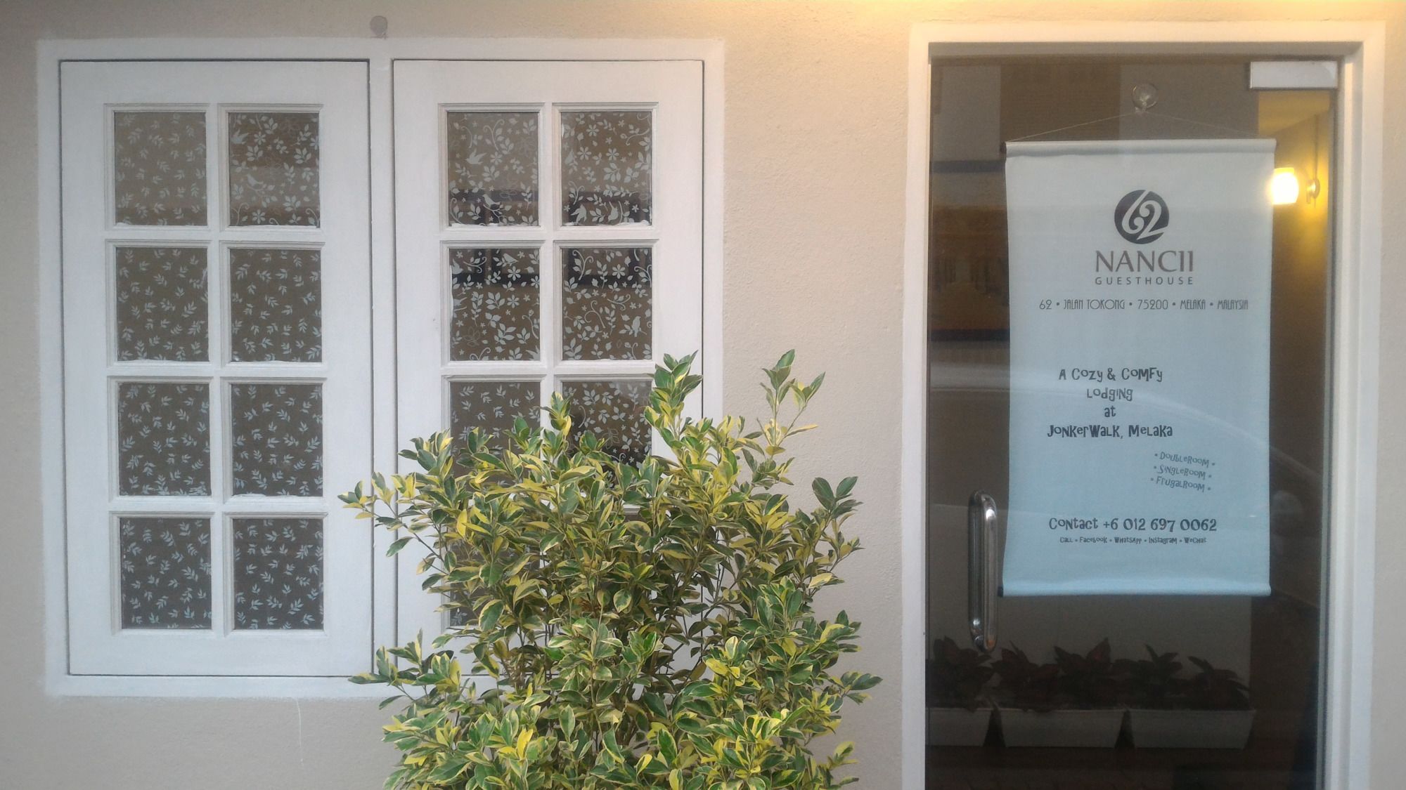 Nancii Guesthouse Malacca エクステリア 写真
